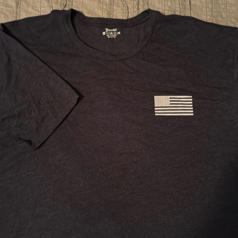 Brandon Bill navy blue men’s T-shirt size 2XL